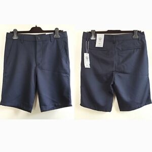 New Vince Camuto Easy Wear Stretch Performance Navy Golf Shorts NWT 30W